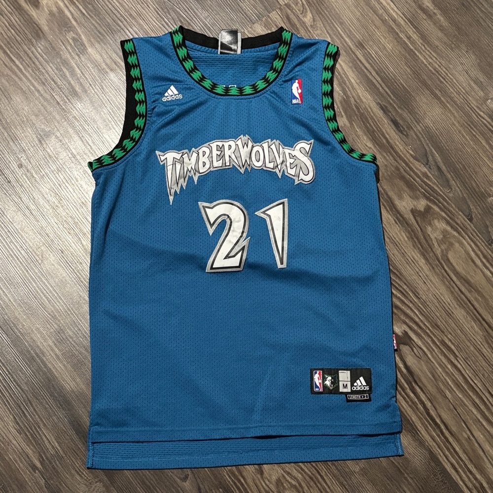 Vintage Timberwolves Kevin Garnett basketball jersey